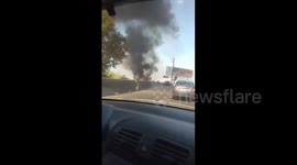 Lebanon: New video from the targeted site on Al-Kahala Road
