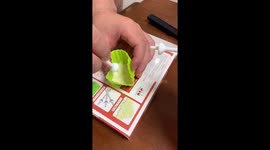 Wife uses wax to remove husband's nose hairs