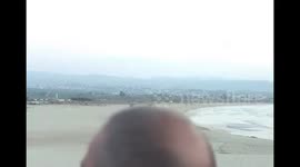 Lebanon: The moment Israeli aircraft targeted civil defense vehicles