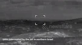Israel: Four UAVs fired from both Lebanon and the east were intercepted by the IAF