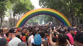 Argentina: Pride parade in Buenos Aires