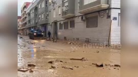 Spain: BMR Vehicles Mobilized in Sedaví for Cleanup and Debris Removal