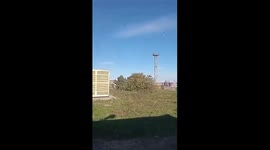 Ukrainian drones hit Caspian base