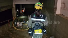 Spain: Firefighters Risk Their Lives to Combat Storm Dana's Deadly Aftermath