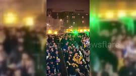 Netherlands: Maccabi Tel Aviv Fans in Amsterdam Chant Controversial Slogans Againt Arabs