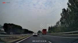 China: The First-Person Perspective of a Chain Rear-End Collision