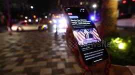 US: Election Day Trump Rally Palm Beach