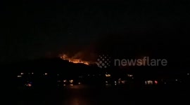 US: Jennings Creek Wildfire Spreads Along NJ-NY Border