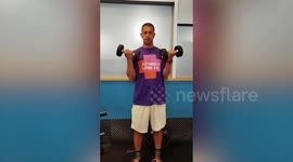 Man breaks world record for most gyms visited in one city in 24 hours - with 52