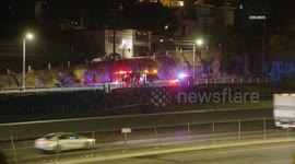 US, Los Angeles: Hollywood Hills Decomposed Body Found Next to 101 Freeway