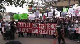 US: Los Angeles: DACA Recipients March for Legalization