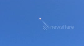 Space rocket launch from kennedy florida