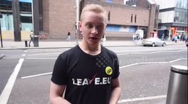 Pro Europe and leave Europe campaigners take to the streets