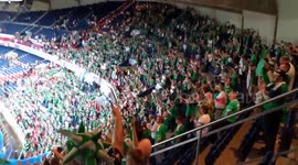 Northern Ireland fans still singing 20 minutes after final whistle