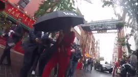 Gwyneth Paltrow spotted in Chinatown in London