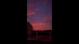 Red sky appears as Philippines braces for another approaching typhoon