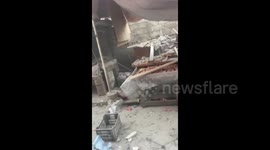 Lebanon: The first moments after the Israeli raid on the Shiyah area