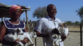 Chinese-built modern roads benefit Namibian villagers