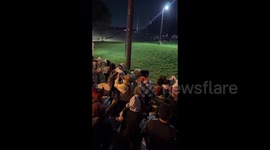 US: Activists staged a noise rally outside the Hilton Anatole in Dallas to protest the 'Global conference for Israel' by Jewish National Fund organization