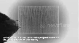 Lebanon: The IAF conducted its third round of intelligence-based strikes on Hezbollah targets in the Dahieh area today