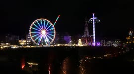 Edinburgh Christmas Market opens for first night  at the start of the city's festivities