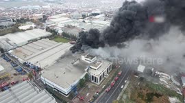 10 injured in Istanbul factory fire
