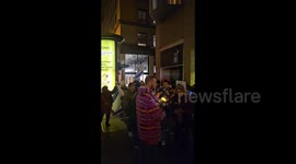 US: Israeli protest in front of Dutch consulate in San Francisco