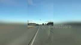 US: Birds Dance in the Sky Over Decatur