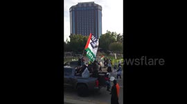 US: Massive crowd of pro-Palestine protesters confront the JNF conference in Dallas