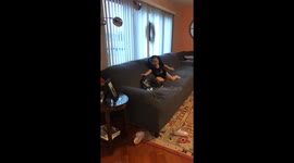 Nana wanted to take picture with mochie but all mochie cares is to smother her with love and kisses. Best friends  for life ❤️