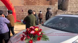 Goat appears from window in Shandong, China