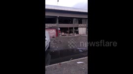 Lebanon: Massive destruction at the intersection of the town of Ma'arka