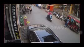 Monkey Crashes Through Car Sunroof, Struts Away Like a Boss in Visheshwarganj