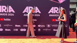American singer Kane Brown attends the 2024 ARIA Awards, Sydney, Australia