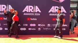 Troy Cassar-Daley attends 2024 ARIA Awards, Sydney, Australia