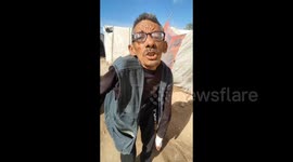 Gaza Strip: Gaza citizen speaks about the high prices of flour