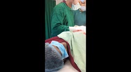 Patient sings song during operating in India