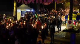 France celebrates the arrival of Beaujolais Nouveau