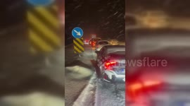 Turkey: Heavy Snow Closes Ankara-Istanbul Highway