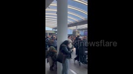 UK: Bomb Disposal Team At Terminal in Gatwick Airport / 2