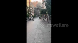 Lebanon: Video of the Israeli raid on the Shiyah area