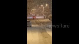 Ireland: Heavy Snow Falls In West