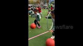 山东一家幼儿园因课外活动丰富多彩走红（a longer version)