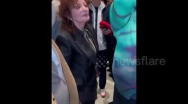 Germany: The American Jewish photographer Nan Goldin's powerful speech at the Neue Nationalgalerie in Berlin was warmly welcomed by attendees and Palestine supporters