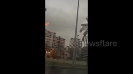 Lebanon: The moment the building was targeted in the Tayouneh area