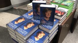 Former German chancellor Angela Merkel's memoirs hit bookstores in Berlin