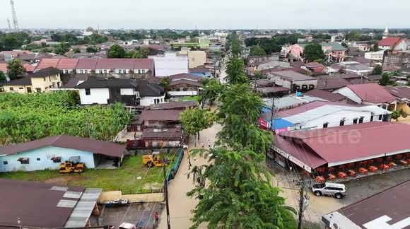 Floods paralyze the city of Medan right on the day of the regional head elections 2024