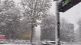 South Korea: Heavy Snowfall Blankets Seoul 2