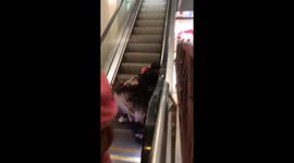 Escalator incident in Kathmandu caught on video