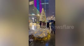 South Korea receives heaviest snow in more than 100 years